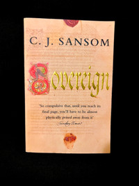 Softcover Novel ’Sovereign’ by C. J. Sansom