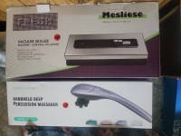 new PERCUSSION BACK MASSAGER, many new electroinc