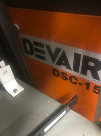 Commercial Air Compressor (Devair) 600V Cork screw DSC-15 model