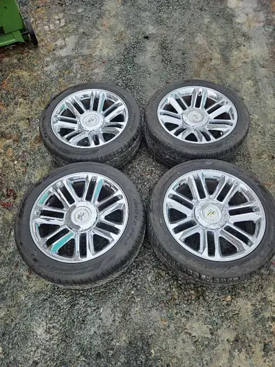 Looking to see if there is any interest in my wheels. They were originally off of a 2010 cadillac es...