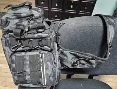 TACTICAL FISHING TACKLE SLING BAG / CHEST PACK – MULTI-POCKET 40, View more