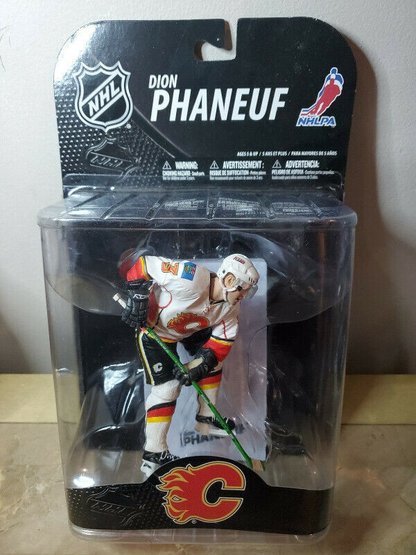 MCFARLANE TOYS NHL SERIES 20 CALGARY FLAMES DION PHANEUF in Arts & Collectibles in Charlottetown