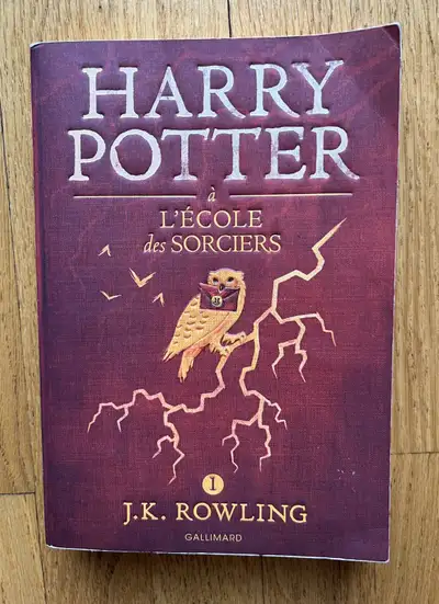 LIVRE grand format * HARRY POTTER À L’ÉCOLE DES SORCIERS *, View more