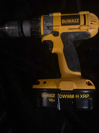  -Dewalt DW988 18V XRP 1/2” HammerDrill