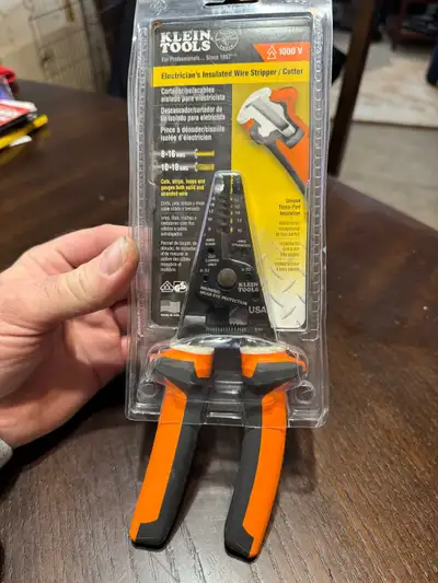 Klein insulated wire strippers New, View more
