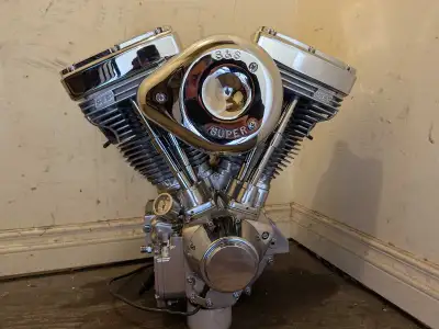 Motor is removed and ready for pickup The BIG DADDY 124 Super Sidewinder crate motor from S&S. Big B...