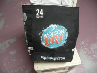 Molson Dry Sac a Dos, 24 cannettes 355ml