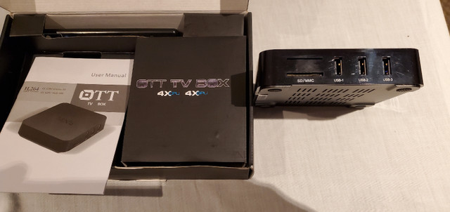 MXQ Ott TV box in Video & TV Accessories in North Bay - Image 3