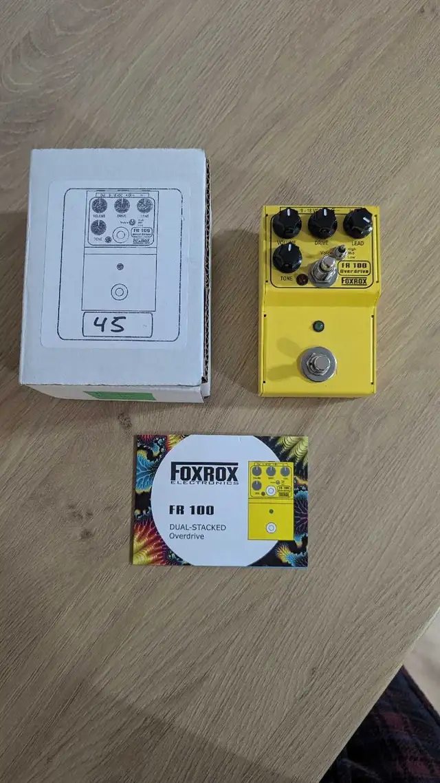 Foxrox FR-100 Dual Overdrive Pedal in Amps & Pedals in Mississauga / Peel Region - Image 3