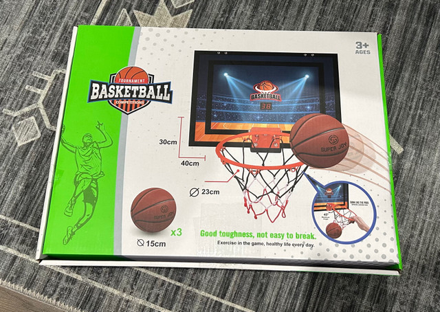 Indoor Mini Basketball Hoop with Scoreboard BNIB in Toys & Games in Hamilton