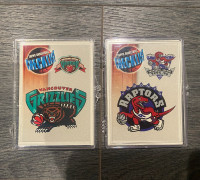 INAUGURAL SEASON - TORONTO RAPTORS & VANCOUVER GRIZZLIES TEAM 