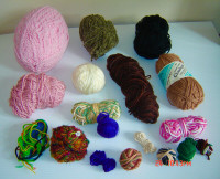 A Wonderful Collection of Colourful Knitting Wools