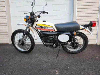 Looking for Can-Am motorcycles made by Bombardier. Also parts and engines. Preferably years 1973 to...