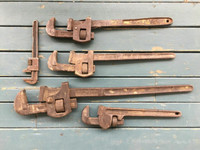 PLUMBERS PIPE WRENCHES