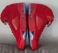 Jordan Retro 5 Red Suede Size 9.5 shoe Basketball Shoes