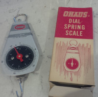 OHAUS Dial Spring Scale, in Original Box, Looks Like New