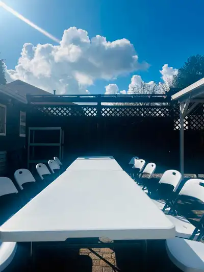 chairs and tables for Rent, View more