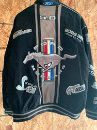 Ford Mustang 40th AnniversaryEmbroidered Jacket Black JH Design
