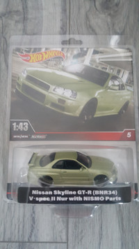 Hotwheels Nissan Skyline R34 1:43 Scale