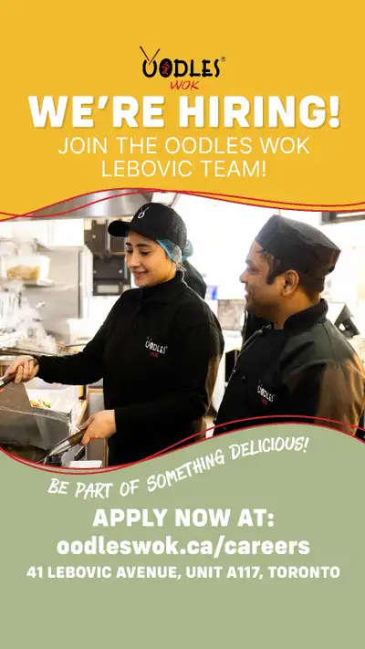 We are looking for staff who has experience in cooking. We are a new franchise brand opening in Scar...