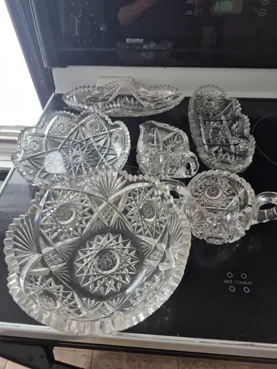 Crystal dishes, View more