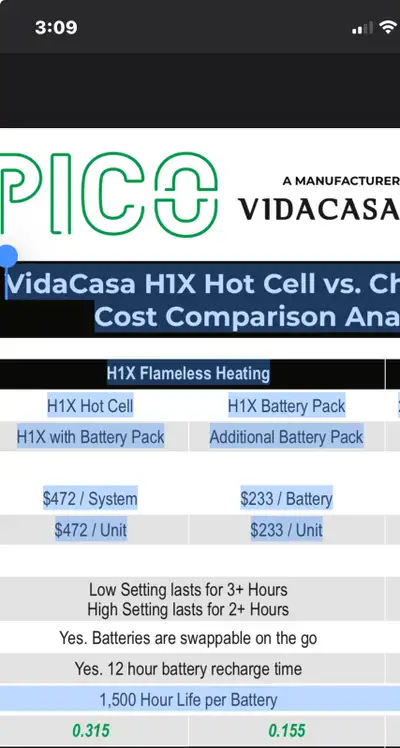 Brand new heating plate **I am Asking half price $235 obo** VidaCasa H1X Hot Cell H1X Flameless Heat...