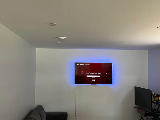 INSTALLATION TV CLÉS EN MAIN Support-Cache fils-Led-Rideaux-Meub dans Autre  à Ville de Montréal