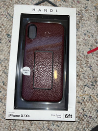 Case/etii/cover telephone X/Xs Brown drop tested