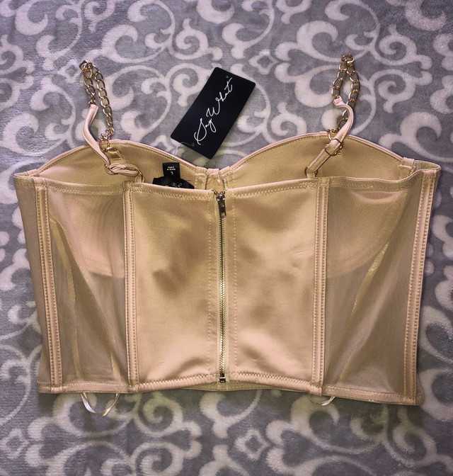 Say What NY Women’s Large Beige Bustier Top in Women's - Tops & Outerwear in Oshawa / Durham Region - Image 4