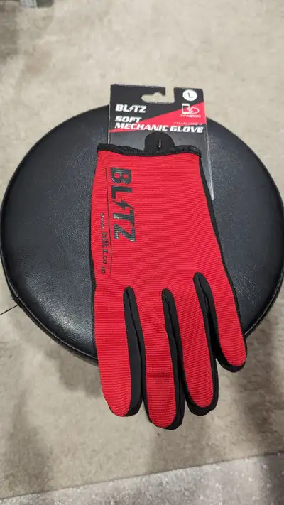 Mechanic Glove Size Large BNIB - Blitz and GReddy, View more