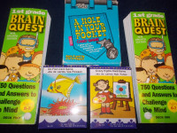 Kids' Card Games and Brain Quest-Grade 1