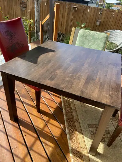 table & 4 chairs, View more