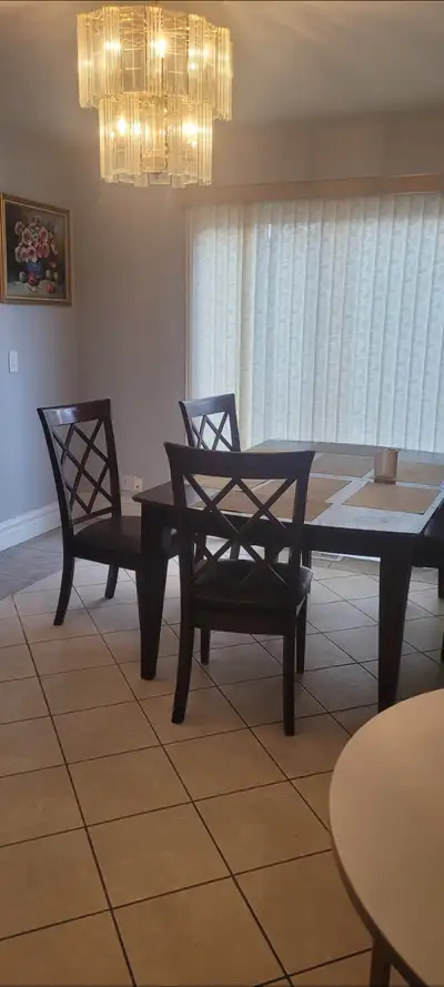 -very close to Tuscany c-train station -wood bed- share one bathroom with another room -1 min walk t...