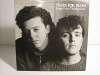 TEARS FOR FEARS SONGS FROM THE BIG CHAIR LP VINYL RECORD ALBUM