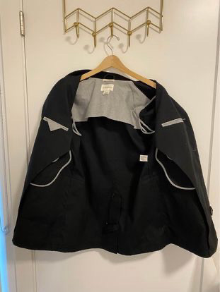 Club Monaco Black Trench Coat XS in Men's in Burnaby/New Westminster - Image 3