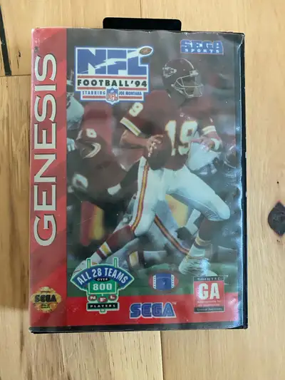 Sega Genesis NFL Football '94, View more
