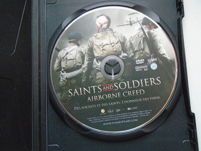 Film DVD Des Soldats Et Des Saints L'honneur Des Paras dans CD, DVD et Blu-ray  à Lévis - Image 2