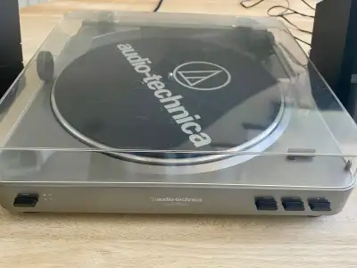 Audio-Technica Turntable + Bose Speaker Set, View more