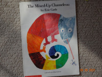 Eric Carle "The Mixed-up Chameleon" softcover book,Schol.!st ed