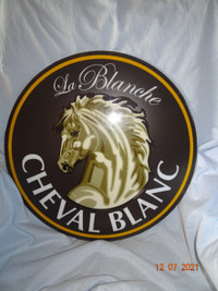 Enseigne de bière Cheval Blanc
