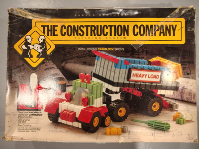 THE CONSTRUCTION COMPANY by Parker Brothers is a unique and amazing Building System, which utilizes...