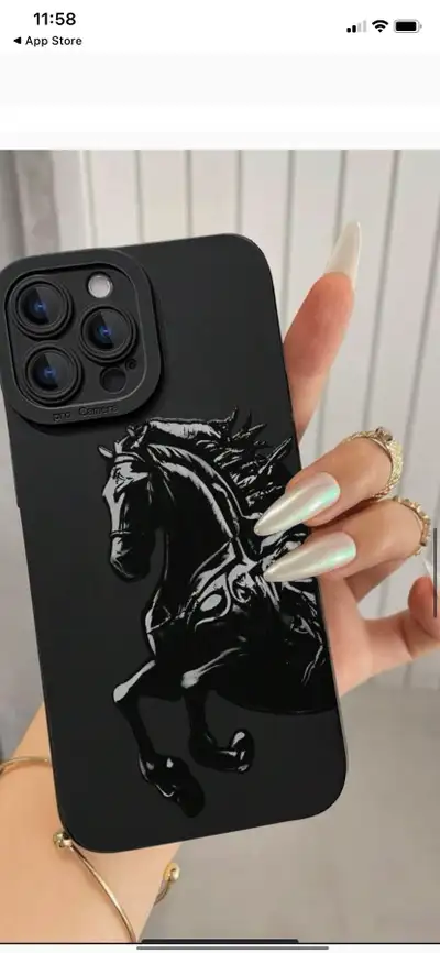 NEW DEER•HORSE PATTERN Compatible with iPhone 13 Pro MAX Case ! , View more