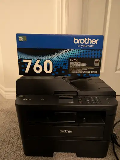Brother MFC-L2750DW Multifunction Laser Printer (w/ new toner), View more