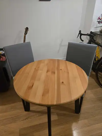  Round Dining Table and Chairs, View more