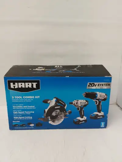 Hart 3 Tool Combo Kit, View more