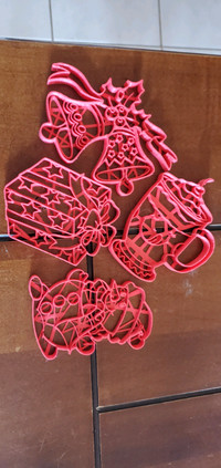 3d printd custom cookie cutters 10-20$