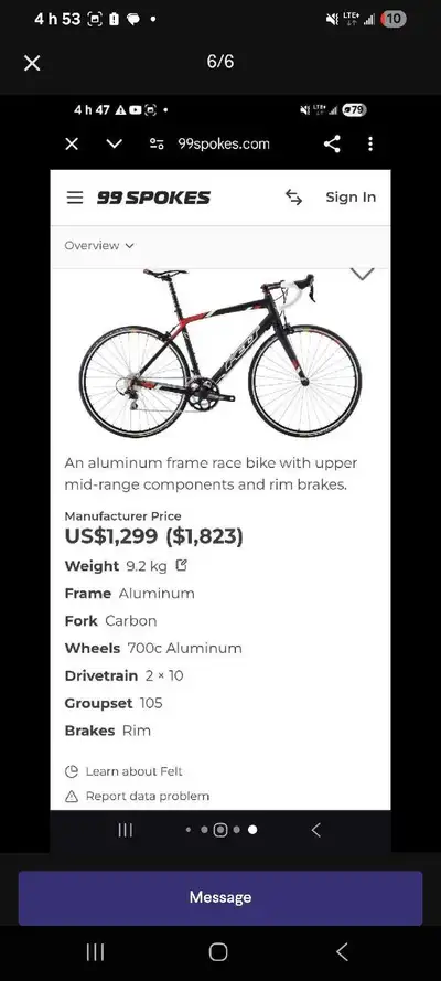 Vélo Felt Z85, View more