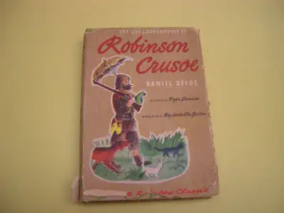 DANIEL DEFOE THE LIFE AND ADVENTURES OF ROBINSON CRUSOE  WORLD P, View more
