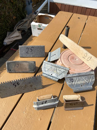 Tiling and Cement Finishing Tools