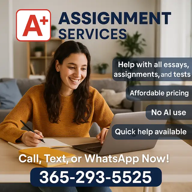 Professional Essay Writing, Assignment, and Test-Taking Services63660967213185120